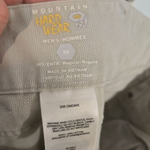 Beige Straight-Leg Pants - Picture 9 of 9